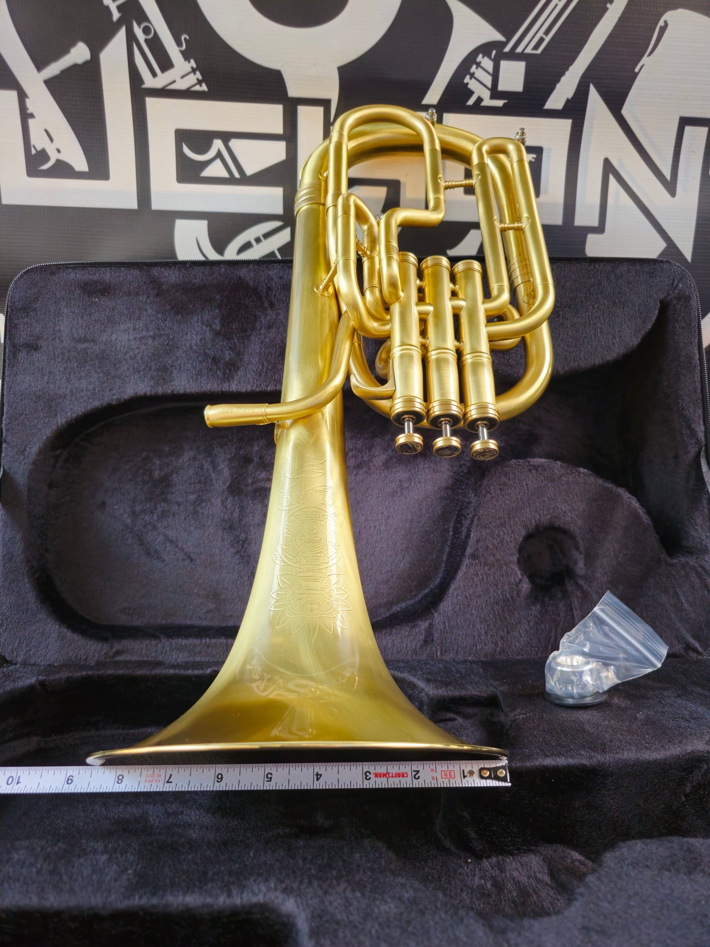 JP Solario Pakal 421 Satin Eb Alto Horn (8.50" Big Bell)