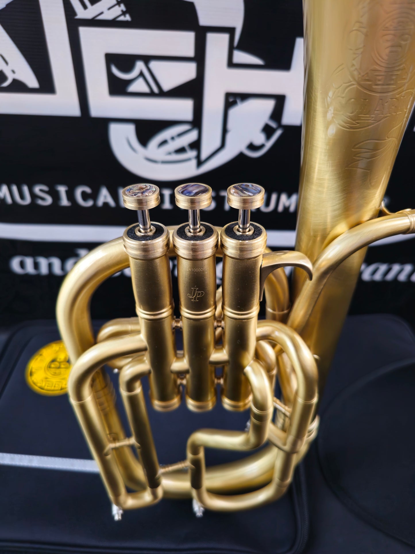 JP Solario Pakal 421 Satin Eb Alto Horn (8.50" Big Bell)