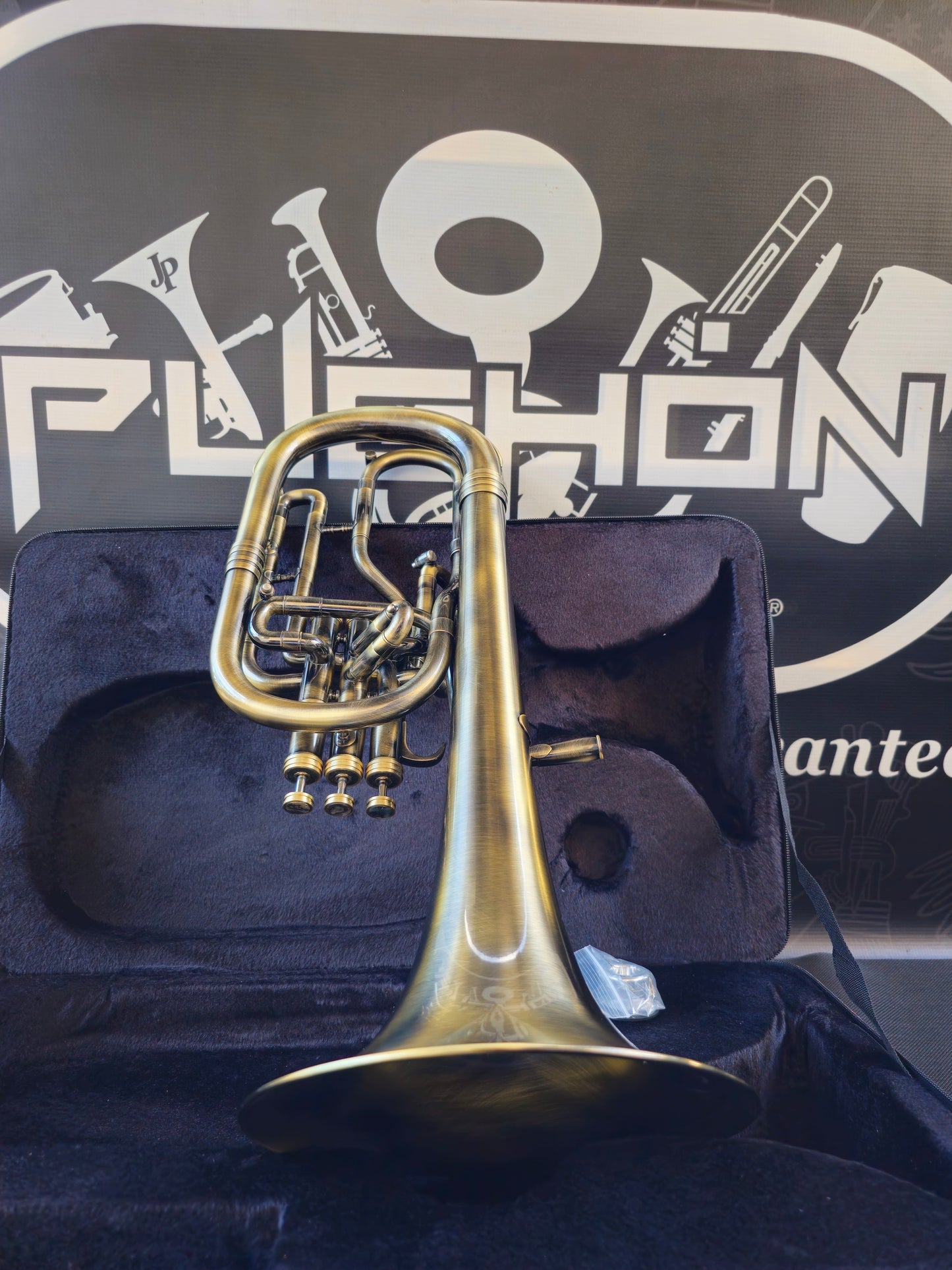 JP Solario Pakal 421 Antique Eb Alto Horn (8.50" Big Bell)
