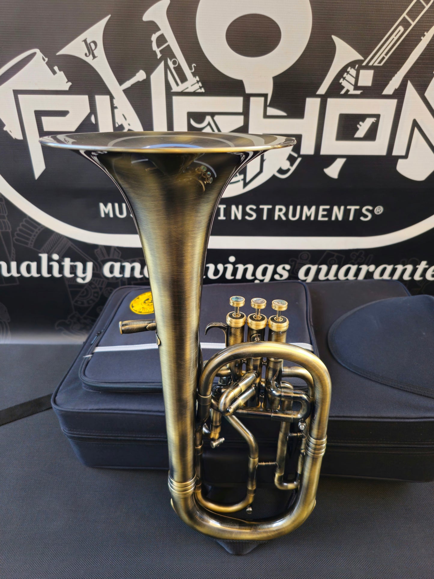 JP Solario Pakal 421 Antique Eb Alto Horn (8.50" Big Bell)