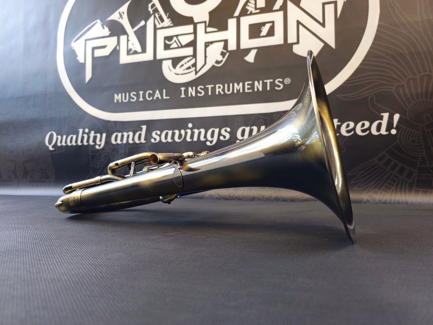 JP Solario Pakal 421 Antique Eb Alto Horn (8.50" Big Bell)