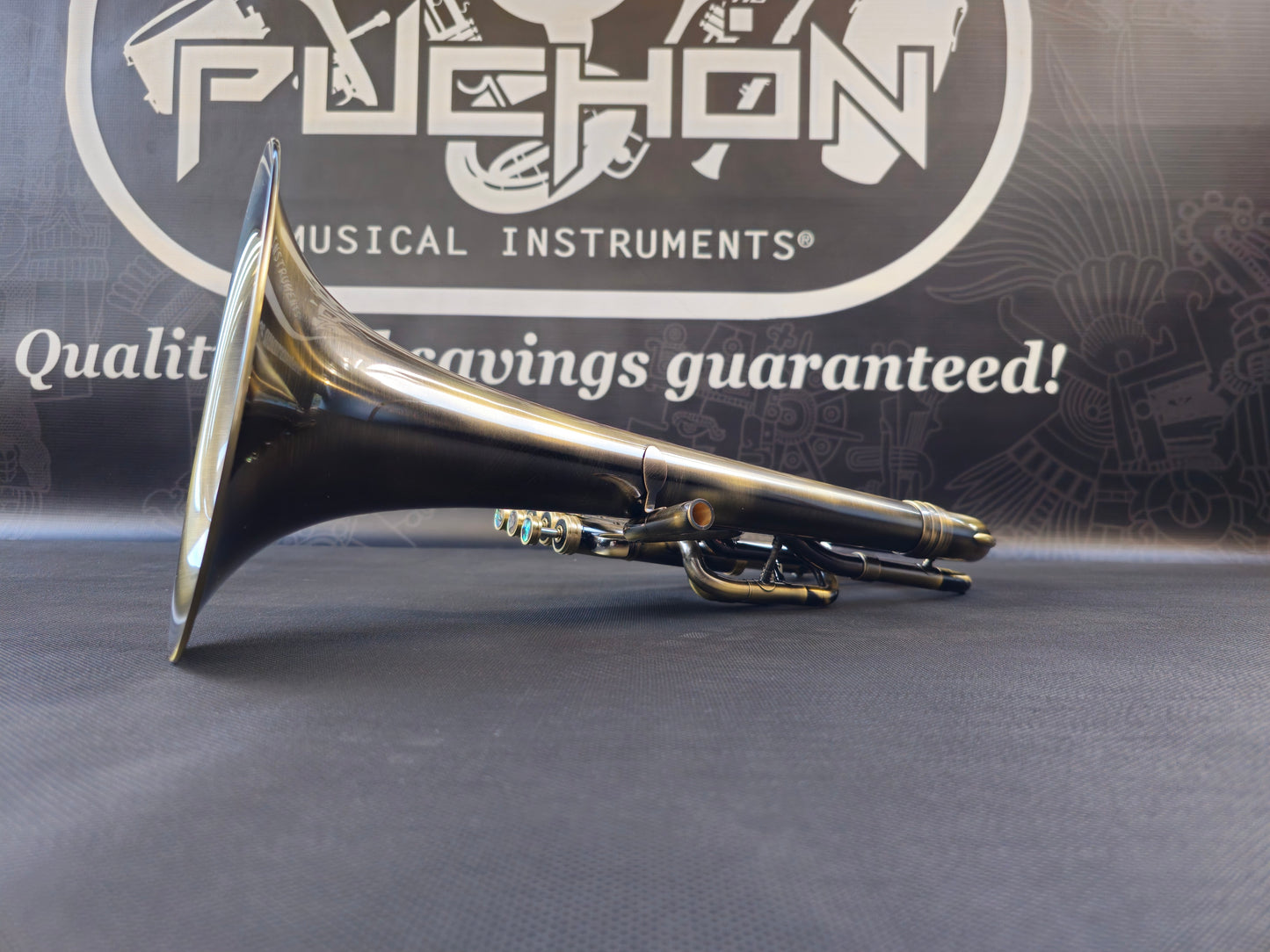 JP Solario Pakal 421 Antique Eb Alto Horn (8.50" Big Bell)
