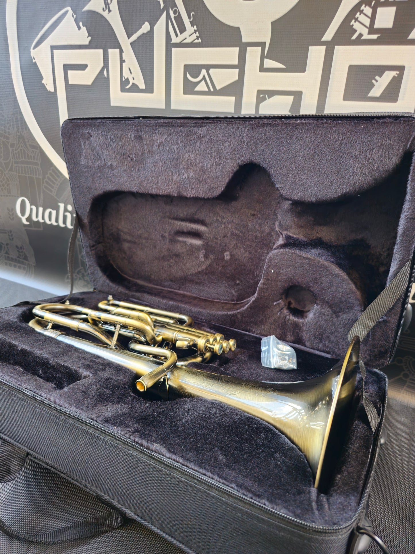 JP Solario Pakal 421 Antique Eb Alto Horn (8.50" Big Bell)