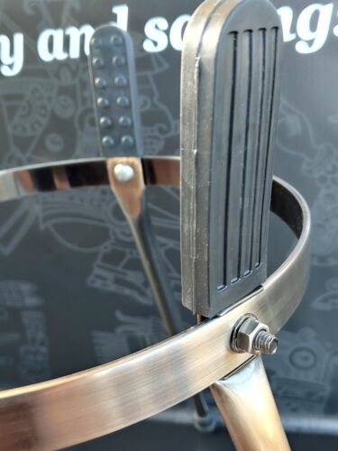Master Series 2 Pieces set Single Conga Stand for Congas - Brushed Chrome