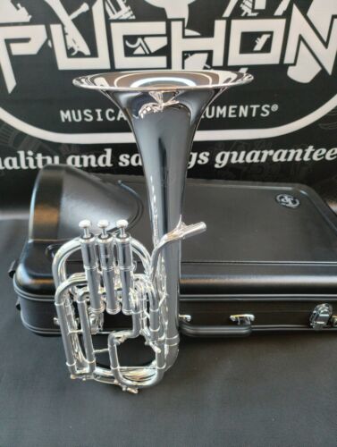 John Packer 272 Silver Alto Horn- Professional (Bell made in one piece)