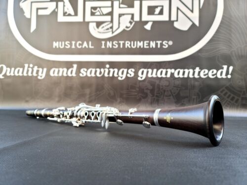 Buffet Crampon E12F Clarinet Grenadilla Blackwood Siver Keys Eb Clarinet