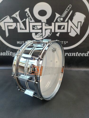 PEARL 14X6.5 DUOLUXE CHROME BRASS SNARE DRUM