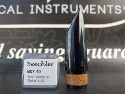 Beechler #10S White Diamond Bb Clarinet Mouthpiece
