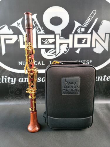 Backun Protege Cocobolo Wood & Gold Plated Keys Bb Clarinet - Professional