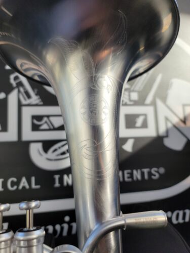 John Packer Solario 421 Satin Silver Eb Alto Horn-Pro (8.75" Bell)