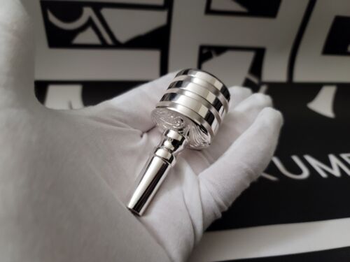 Alto Horn double cup Hand Engraved mouthpiece - #3 (18.5mm)