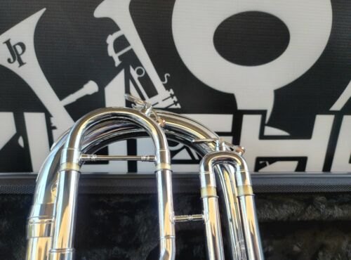 John Packer 272 Silver Alto Horn- Professional (Bell made in one piece)