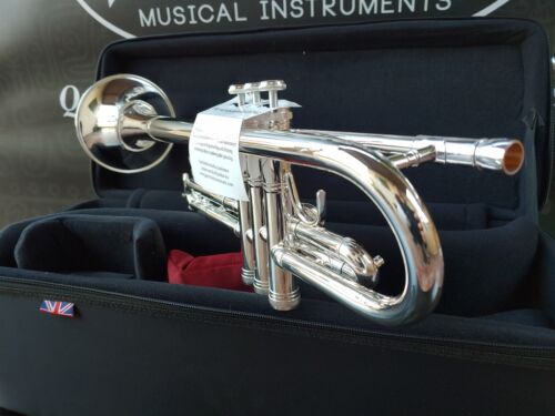 John Packer 351SW Silver Heavy Weight Bb Trumpet- professional
