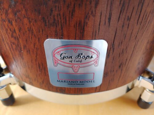 Gon Bops Bongos Mariano Chrome Series 7" & 8.5"