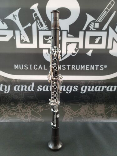 Backun Protege Bb Grenadilla Wood Clarinet Silver Plated Keys
