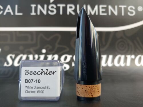 Beechler #10S White Diamond Bb Clarinet Mouthpiece