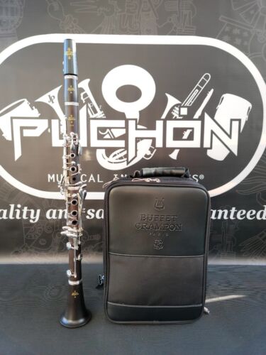Buffet Crampon E12F Clarinet Grenadilla Blackwood Siver Keys Eb Clarinet