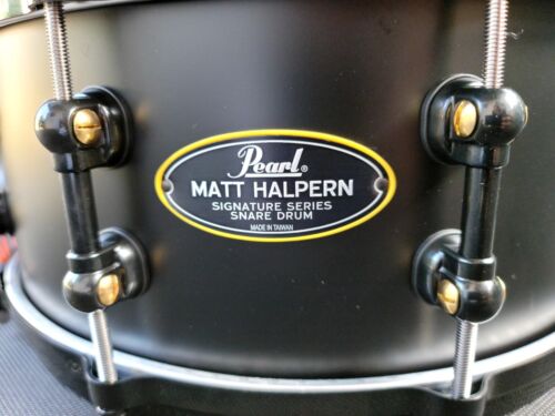 PEARL 14X6 MATT HALPERN SIGNATURE SERIES SNARE DRUM