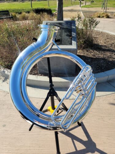 Eastman EPH495 Silver Bb Sousaphone - Professional