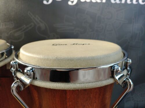 Gon Bops Bongos Mariano Chrome Series 7" & 8.5"