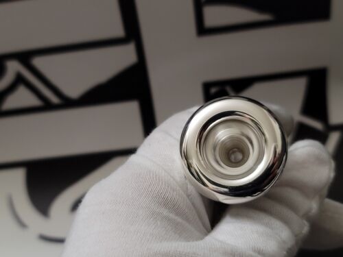 Alto Horn double cup Hand Engraved mouthpiece-#2 ( 19 mm)