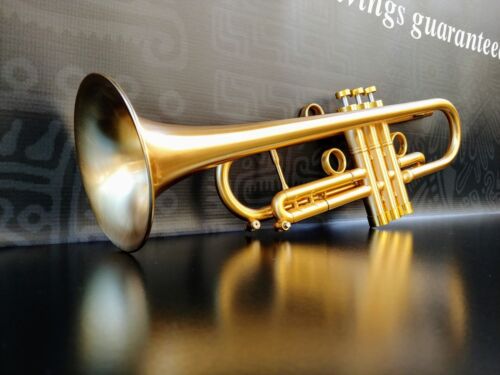 Taylor JP Satin Gold Custom Bb Trumpet- Professional