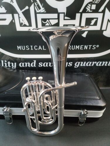 Eastman EAH301 Silver Eb Alto Horn - Intermediate