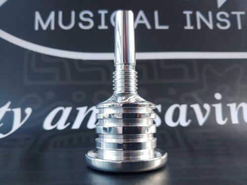 Culture PI Hand Engraved Tuba single cup Mouthpiece
