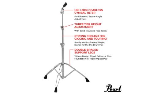 Pearl 930 Series Double-Braced Cymbal Stand