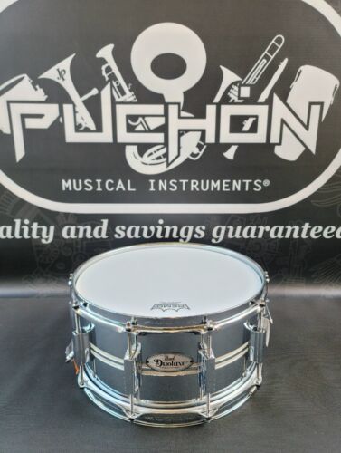 PEARL 14X6.5 DUOLUXE CHROME BRASS SNARE DRUM