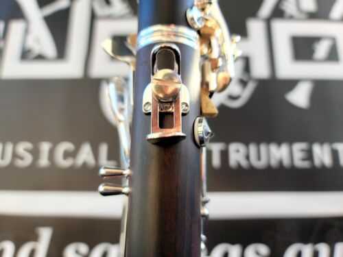 Buffet Crampon E12F Clarinet Grenadilla Blackwood Siver Keys Eb Clarinet