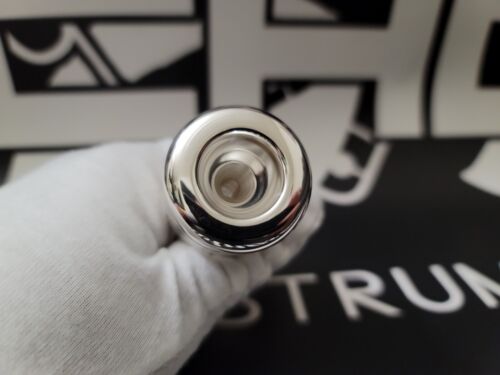 Alto Horn double cup Hand Engraved mouthpiece #3 (18.5mm )