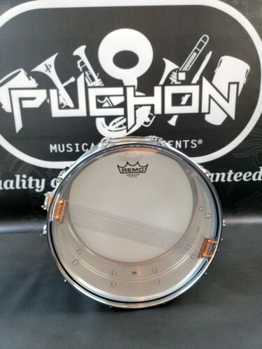 PEARL 14X6.5 DUOLUXE CHROME BRASS SNARE DRUM