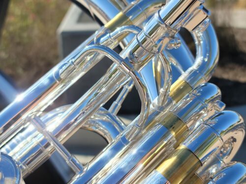 Eastman EPH495 Silver Bb Sousaphone - Professional