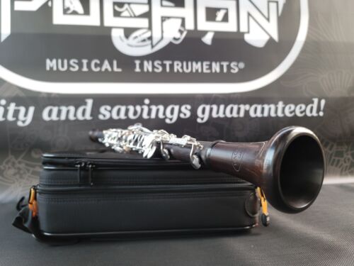 Backun Protege Bb Grenadilla Wood Clarinet Silver Plated Keys
