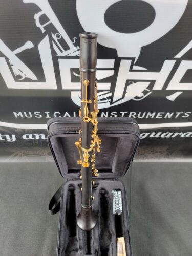 Backun Protege Bb Grenadilla Clarinet Gold Plated Keys - Professional