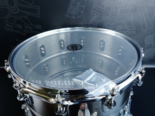 Gon Bops Banda Snare Drum 8.5" × 14" Stainless Steel - 12 Lugs (Tarola)