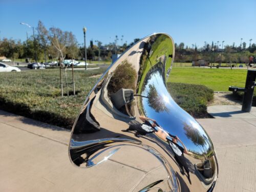 Eastman EPH495 Silver Bb Sousaphone - Professional (Excelent Condition)