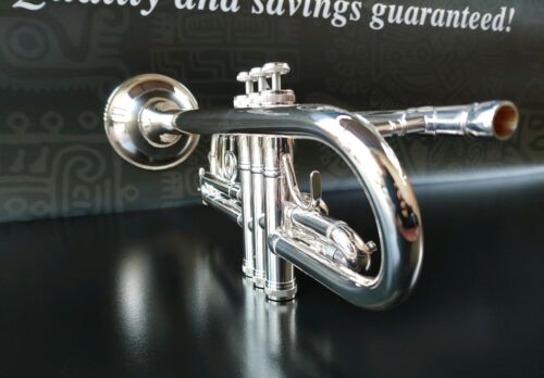John Packer 351SW Silver Heavy Weight Bb Trumpet- professional