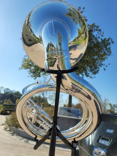 Eastman EPH495 Silver Bb Sousaphone - Professional (Excelent Condition)