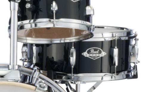 Pearl EXX Export 5-Piece Drum Set With Hardware - Jet Black