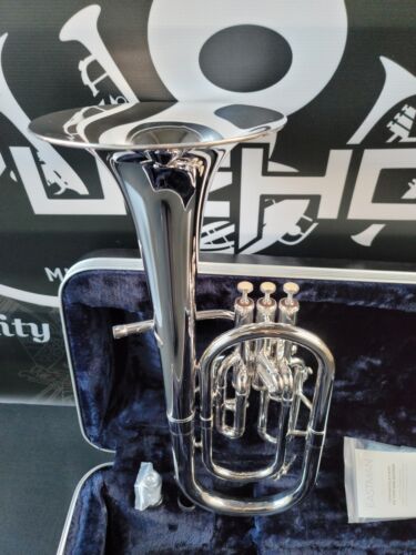 Eastman EAH301 Silver Eb Alto Horn - Intermediate