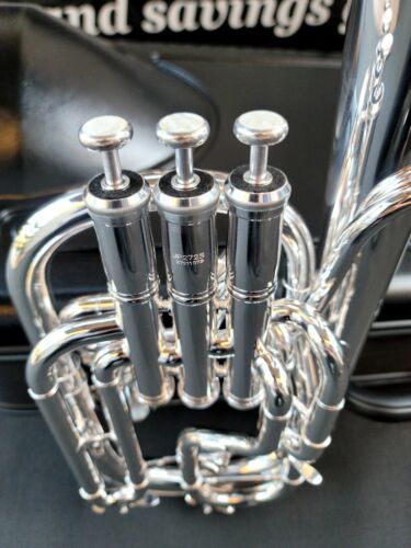 John Packer 272 Silver Alto Horn- Professional (Bell made in one piece)