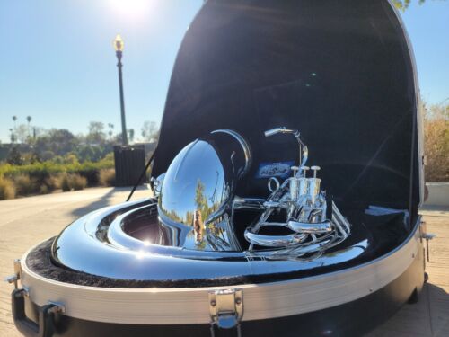 Eastman EPH495 Silver Bb Sousaphone - Professional (Almost Mint Condition)