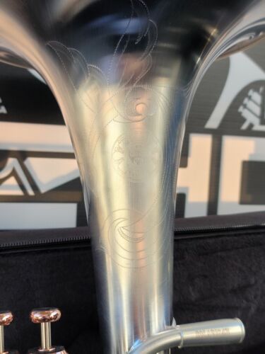 John Packer Solario 421 Satin Silver & Rose Eb Alto Horn-Pro (8.75" Bell)