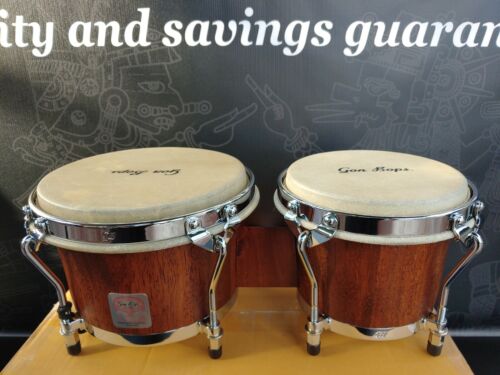 Gon Bops Bongos Mariano Chrome Series 7" & 8.5"