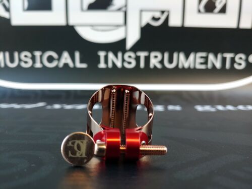 BG France LD9 Duo Rose Gold Bb Clarinet/Alto Sax Ligature