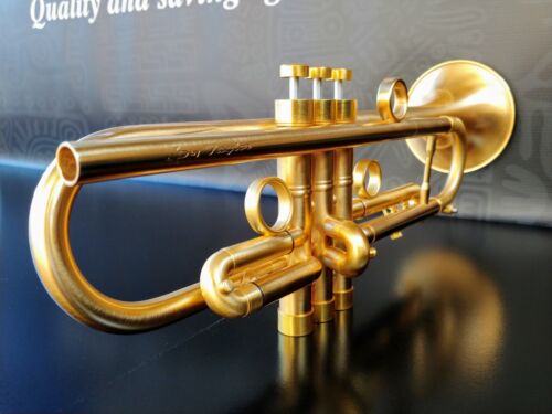 Taylor JP Satin Gold Custom Bb Trumpet- Professional