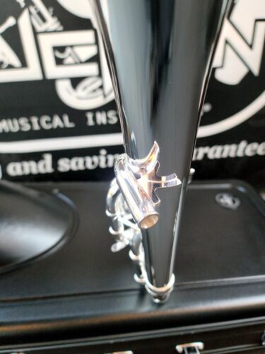 John Packer 272 Silver Alto Horn- Professional (Bell made in one piece)