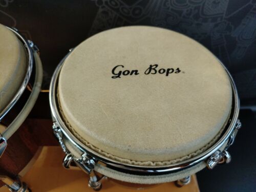 Gon Bops Bongos Mariano Chrome Series 7" & 8.5"